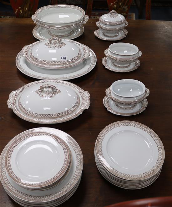 A Copeland part dinner service